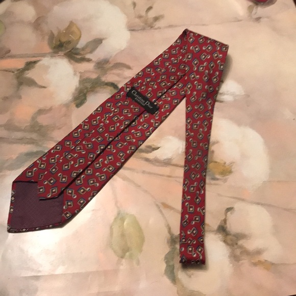 Christian Dior Silk tie - Picture 4 of 9